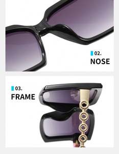 <span class=keywords><strong>Gafas</strong></span> <span class=keywords><strong>de</strong></span> <span class=keywords><strong>Sol</strong></span> <span class=keywords><strong>de</strong></span> cadena degradada <span class=keywords><strong>de</strong></span> Marco grande <span class=keywords><strong>de</strong></span> una pieza Retro <span class=keywords><strong>de</strong></span> lujo <span class=keywords><strong>para</strong></span> <span class=keywords><strong>mujer</strong></span> tendencia <span class=keywords><strong>de</strong></span> moda económica <span class=keywords><strong>gafas</strong></span> <span class=keywords><strong>de</strong></span> <span class=keywords><strong>sol</strong></span> <span class=keywords><strong>de</strong></span> gran tamaño - Product Image 6