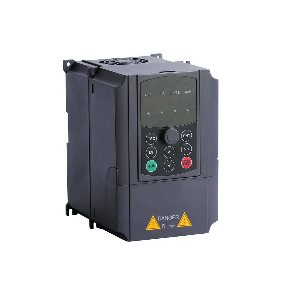 AUBO AVF5100-2S-0.7-B 220v Variable Frequency Drive VFD Inverter 0.75kw 1HP Single Phase zu 3 Phase Motor Speed Control