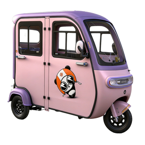 <span class=keywords><strong>Triciclo</strong></span> Eléctrico Pequeño de Estilo Caricatura, Totalmente Cerrado, para Transporte de Pasajeros y Uso Doméstico - Product Image 4