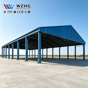 Almacenamiento de Materiales de Producción con una Estructura de Acero Prefabricada, Dimensiones Personalizadas, Opciones de Estructura Galvanizada - Product Image 1
