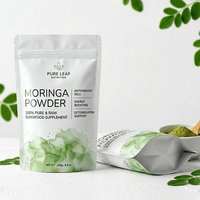 Sachets Doypack Personnalisés en Plastique Refermables Anti-odeur et Anti-humidité pour Poudre de Matcha et Thé Vert