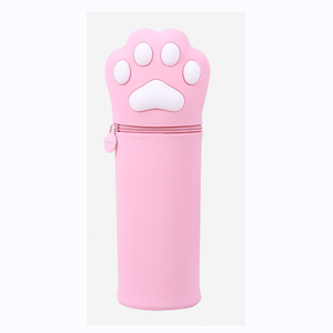 Astuccio in Silicone creativo con grazioso <span class=keywords><strong>gatto</strong></span> Design nuova e unica soluzione di archiviazione per materiale scolastico - Product Image 2