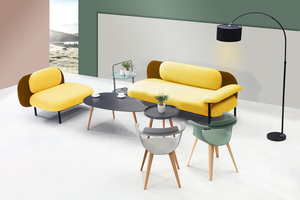 Canapé de salon Moderne et minimaliste, meuble de bureau, Canape, 3 places, style nordique, nouvelle collection - Product Image 5