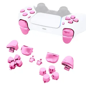 Mango <span class=keywords><strong>L1R1</strong></span> L2 R2 disparador de botón Juego de botones completos eXtremeRate Kits de botones cromados de repuesto para controlador PS5 - Product Image 2