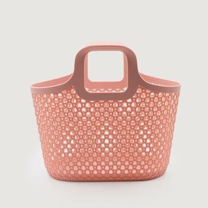 Wholesale <b>Plastic</b> Durable PP Hollow Storage <b>Basket</b> With Handle for Home Use - Product Image 3
