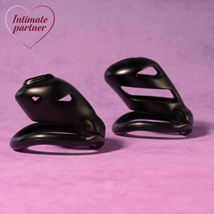 男性用ハート型貞操帯、隠し小型ロックコア付きペニスロック、女装家貞操帯、BDSMゲイセックストイ - Product Image 6