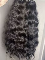 Lot de Cheveux Humains 100% Naturels Non Traités – Cheveux Raides Bruts Birmans, Cheveux Raides Bruts Cambodgiens, Cheveux Bouclés Caribéens, Cheveux Bouclés Indiens – Provenance Unique