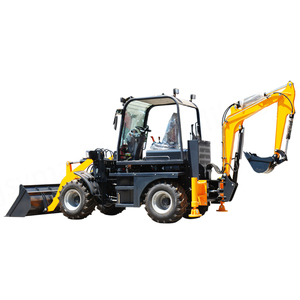 RELY Shandong, mini pelleteuse à roues du fabricant, chargeur, moteur diesel, 37kW, godet à haut rendement inclus, boîte de vitesses - Product Image 3