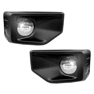 Doorzichtige Lens Led Mistlampen Voor Mitsubishi Triton L200 2 Deur 2023 2024 2025 Voor Rijden Spot Mistlampen Kit Auto Auto Licht