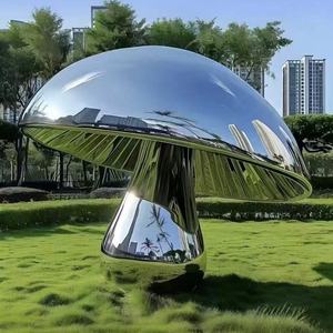 Modern Metal arte escultura aço inoxidável abstrato Design exterior jardim decoração esculturas - Product Image 4