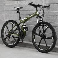 Pas cher 26 pouces 26 pouces Laux Jack hommes et femmes adulte vélo pliable VTT pliant VTT