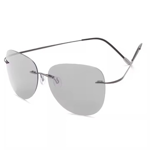 Gafas de Sol de lujo de diseñador 2025 para hombre, estilos de piloto con marco de Metal, protección UV, visión nocturna y uso al aire libre/conducción durante todo el día - Product Image 1