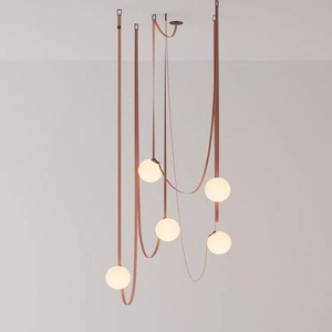 Pendant <b>Light</b> Long Shape E27 <b>LED</b> Adjustable Height For Restaurant Hotel Bar Reception Desk - Product Image 4