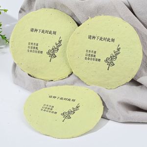 Papel Personalizable con Semillas de Flores y Hierbas Variadas - Product Image 1