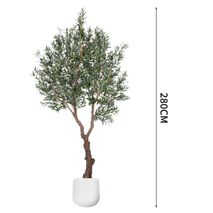 <span class=keywords><strong>Olivier</strong></span> <span class=keywords><strong>géant</strong></span> artificiel de 10 pieds <span class=keywords><strong>pour</strong></span> l'intérieur et l'extérieur, plante verte artificielle personnalisée - Product Image 2