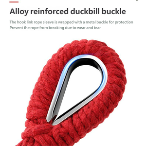 Hamac en bambou anti-basculement pour l'extérieur, équipement de camping, pliable, portable, pour balcon, balançoire de maison, chaise suspendue <span class=keywords><strong>double</strong></span> pour adultes - Product Image 2