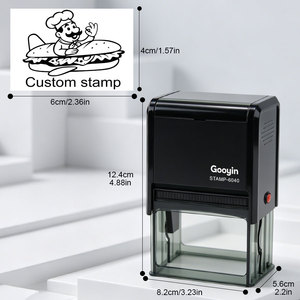 Sello Personalizado Autoentintable de 60x40mm con Logotipo y Texto para Oficina, Negocios y Empaquetado - Product Image 2