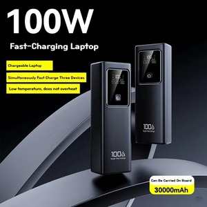 Batterie externe intelligente de grande capacité 20V 100W 30000mAh pour ordinateurs portables et téléphones mobiles, idéale pour les restaurants - Product Image 3