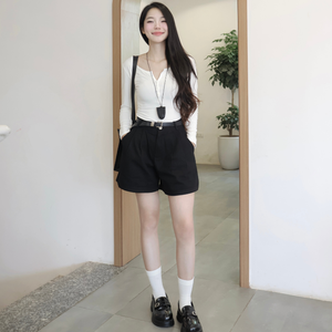 Good Price Women's High Eco-Friendly Quick Dry <b>Shapewear</b> <b>Shorts</b> 100% Cotton Fashion Business Clothing Vietnam Supplier - Product Image 5