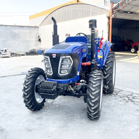 Traktor Pertanian Berkualitas Baik 50hp 60hp 80hp 90hp 100hp 120hp 140hp 160hp 4WD Mesin Pertanian Roda Kecil Traktor Mini Pertanian