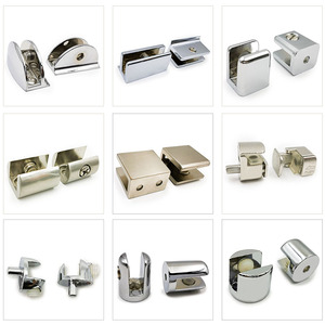 Nhà Máy Bán Hàng Khuyến Mãi Kính Kẹp Kẹp Kính Nhỏ Vuông Loại Phẳng Trở Lại Chủ Glass <span class=keywords><strong>Clip</strong></span> Kẹp - Product Image 2