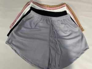 Shorts de sport pour femmes, d'été, légers, amples, décontractés, <span class=keywords><strong>grande</strong></span> <span class=keywords><strong>taille</strong></span>, à jambe large, <span class=keywords><strong>taille</strong></span> haute, coupe trapèze, vente en gros à prix abordable - Product Image 5