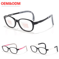 Lunettes pour enfants TR90 ultra légères, anti-lumière bleue, pour toutes les formes de visage, fournisseur de lunettes personnalisées en gros MM5874