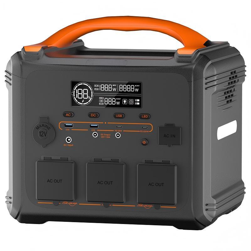 Intelligent <strong>LiFePO4</strong> <strong>Portable</strong> Power Station 1000W <strong>2000W</strong> 5000W Solar <strong>Generator</strong> with PD 100W for Outdoor Emergency Power