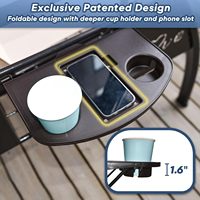 Balançoire de terrasse extérieure 3 places, lit balançoire convertible 2-en-1 avec auvent réglable et coussin amovible pour jardin, cour et terrasse