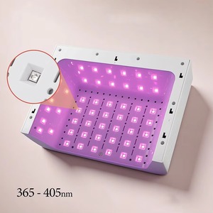 <span class=keywords><strong>Lampe</strong></span> UV LED <span class=keywords><strong>Professionnelle</strong></span> 2-en-1 148W pour Séchage des Ongles (Manucure et Pédicure) – Idéale pour les Deux Mains - Product Image 3