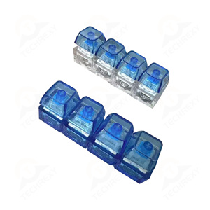 Tùy chỉnh Gradient nhựa Keychain Chính xác-Crafted cơ khí lõi xoay núm bồn chồn đồ chơi căng thẳng cứu trợ Keycaps - Product Image 3