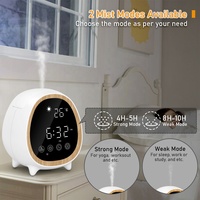 Diffuseur d'huiles essentielles intelligent Tuya Wifi en gros, réveil, diffuseur d'arômes, nébuliseur de parfum pour la pièce