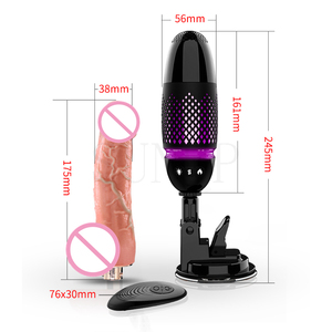 Diskon besar <span class=keywords><strong>Dildo</strong></span> realistis <span class=keywords><strong>Vibrator</strong></span> teleskopik otomatis mesin seks g-spot Stimulator mainan panas untuk toko wanita - Product Image 5