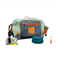Sac banane étanche à fermeture éclair pour la pêche à la mouche, la pêche sportive et la chasse, idéal pour le trekking et la pêche en gros