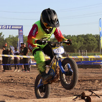 Moto électrique tout-terrain pour enfants 36V 5.0Ah, cadre en aluminium de 16 pouces, frein à disque hydraulique, pneu à crampons, 2 vitesses, vélo d'extérieur pour enfants