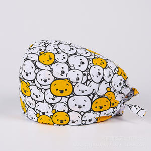 Belle fraise motif casquette chirurgicale coton pharmacie <span class=keywords><strong>clinique</strong></span> dentaire médecin infirmière gommage casquettes chapeau de travail - Product Image 6