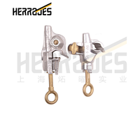 Accessoires de ligne électrique certifiés ISO de haute qualité, pinces de ligne chaude en alliage d'aluminium (type clip)