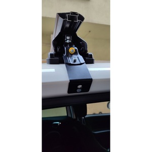 Barras Transversales de Techo de Aluminio para Fiat 500X, Sistema de Portaequipajes Negro para Modelos 2015 en Adelante - Product Image 5