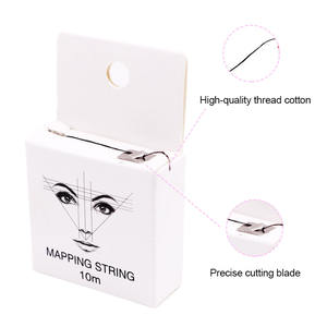 MASSA <span class=keywords><strong>Precio</strong></span> al por mayor Marcador de cejas Hilo Punto de cejas Preentintado Microblading Ceja Mapeo Cadena - Product Image 6