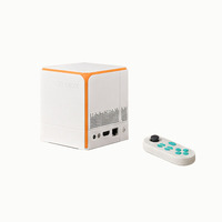 Boîtier de jeu TV Android 10 avec WiFi 2.4G+5.8G et BT5.0+, prend en charge le décodage H.265
