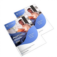 Service d'impression de brochures, catalogues et magazines publicitaires en carton, avec reliure piquée à cheval et design personnalisé
