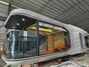 บ้านแคปซูลเคลื่อนย้ายได้สำหรับโรงแรมรีสอร์ทขนาดเล็กพกพาสะดวกเป็นมิตรต่อสิ่งแวดล้อม - Product Image 6