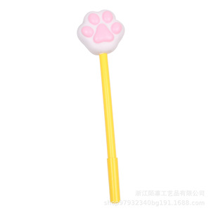 Pu Foam Cat Paw Shape Slow <b>Rebound</b> Fidget Toy For Kids 5-7 Years Unisex Gift - Product Image 1