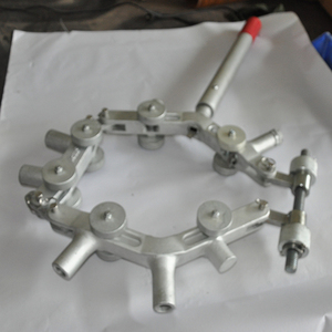 Coupe-tube manuel rotatif en aluminium de qualité industrielle pour tuyaux PVC/PE de 6 à 8 pouces (160-600 mm), avec rainurage, certifié ISO, OEM - Product Image 6