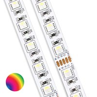Flexibler 5050 RGBCW LED-Streifen 24V IP20 IP65 IP67 Wasserdicht Smart-Steuerung LED-Band für Decke TV-Hintergrundbeleuchtung Gaming-Raum