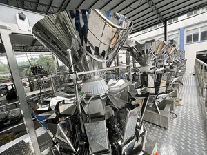 Tốc độ cao 1.3L Dimple 10 đầu định lượng máy tính quy mô Kết hợp định lượng tự động multihead định lượng thực phẩm nhỏ máy đóng gói - Product Image 6