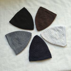 ファッションイスラム教徒のかぎ針編み帽子コットンニット祈り帽子中国卸売イスラム教徒<span class=keywords><strong>Kufi</strong></span>ビーニーハット - Product Image 2