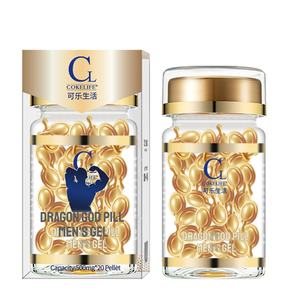 CokeLife OEM 30 cápsulas/caja al por mayor, lubricante masculino en cápsulas, suero para el cuidado corporal, lubricante personal para hombres, cápsulas para prolongar la duración de las relaciones sexuales. - Product Image 1