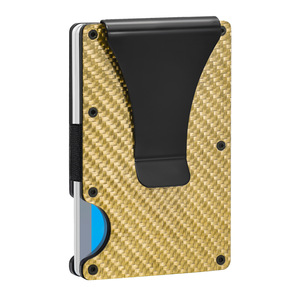 Portafoglio Minimalista Unisex Sottile con RFID, <span class=keywords><strong>Porta</strong></span> <span class=keywords><strong>Carte</strong></span> <span class=keywords><strong>di</strong></span> <span class=keywords><strong>Credito</strong></span> <span class=keywords><strong>e</strong></span> <span class=keywords><strong>Banconote</strong></span>, Portafoglio Portatile - Product Image 4