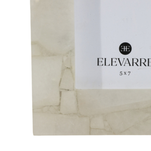 Cornice Portafoto al Quarzo ELEVARRE 5x7, Decorazione da Tavolo Moderna Boho - Product Image 5